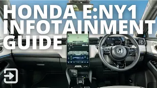 Honda e:Ny1 2024 Infotainment Guide