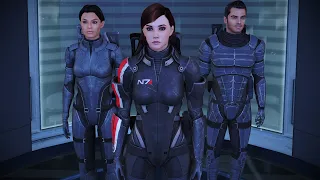 Mass Effect LE Game Movie 7 Virmire (Wrex, Kaidan, Kirrahe saved)