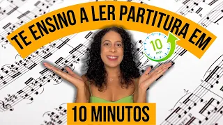 Aprenda a ler partitura do zero em 10 minutos