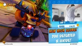 N.Oxide Time Trials (Crash Team Racing)