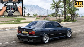 650HP BMW E34 M5 | Forza Horizon 5 | Logitech g29 Gameplay