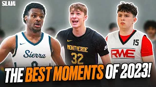 The BEST High School Hoops Moments Of 2023 🚨 Bronny James, Cooper Flagg, Eli Ellis, & MORE! 🍿🔥