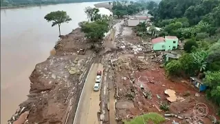 Maior Tragédia Climática Do Rio Grande Do Sul | Início Do "Jornal Nacional" - (06/05/2024)