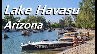 Arizona Lake Havasu Beach Channel Walking Tour