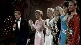Miss Universe 1986 Top 5 Finalist