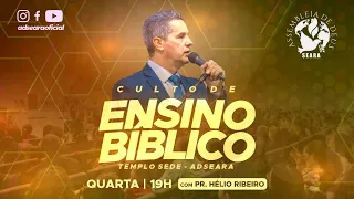 CULTO DE ENSINO BÍBLICO | PR. HÉLIO RIBEIRO | 15/05/2024 | [FHD]