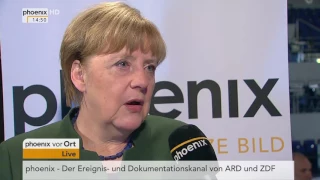 CDU-Parteitag: Interview mit Angela Merkel am 07.12.2016
