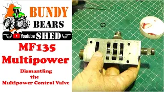 How to service your Massey Ferguson Multipower Control Valve Part 1- Dismantling the Valve