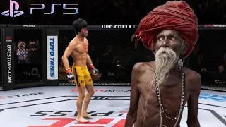 UFC4  Bruce Lee vs Indian Sadhu Yoga EA Sports UFC 4