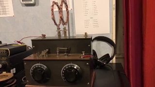 KBS  world (South Korea) 6145 KHz on 1925 crystal radio