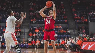 2020.01.04 NC State Wolfpack at Clemson Tigers Basketball