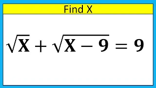 Nice Algebra Math Simplification |Find the Value of X