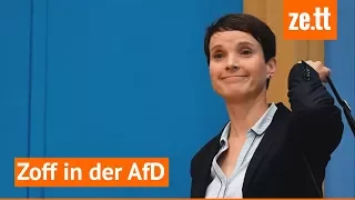 Eklat: Frauke Petry will nicht der AfD-Fraktion angehören