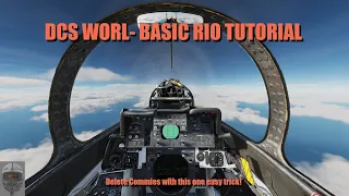 DCS World - F-14 Tomcat SHORT & EASY Basic RIO Tutorial