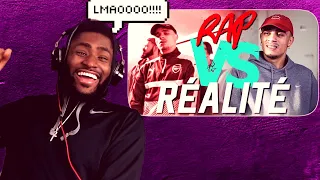 THIS IS TOO FUNNY!!! MISTER V - RAP VS RÉALITÉ (REACTION)