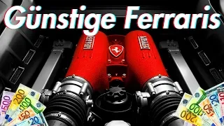 Die günstigsten Ferrari Modelle die du dir leisten kannst!