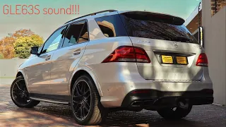 Mercedes Benz GLE63S AMG RAW SOUND!!!