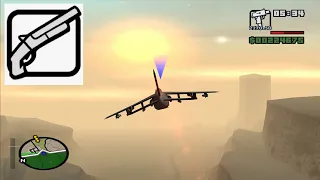 Vertical Bird with Zero Sawn-Off Shotgun Skilll - Mansion mission 2 - GTA San Andreas
