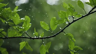 Ambient Sounds for Relaxation | Blissful Rain Sounds and Relaxing Instrumentals 🌧️🌊