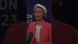 EU-Kommissionspräsidentin Ursula von der Leyen zu einer erneuten Kandidatur