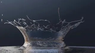 Water Splash Slow-motion (4K)