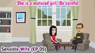 Sensible Wife | EP 05 | English Cartoon | English Animated Stories | Learn English | Invite English