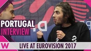Salvador Sobral (Portugal) interview @ Eurovision 2017 | wiwibloggs