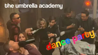 the umbrella academy dance party (behind the scenes)