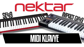 Nektar Se 49 ve Nektar Impact GX49 USB Midi Klavye İncelemesi