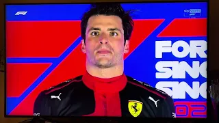 Singapore GP - Spanish and Italian anthem