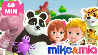 Eeny Meeny Miny Moe | Nursery Rhymes Collection | Children's Songs by Mike and Mia