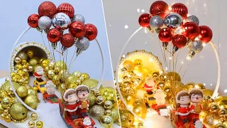 7 Christmas Showpiece Making Ideas | Christmas decoration ideas 2021