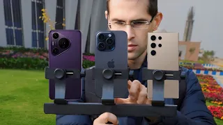 Huawei Pura 70 Pro Vs iPhone 15 Pro Vs Samsung Galaxy S24 Ultra Camera Test Comparison