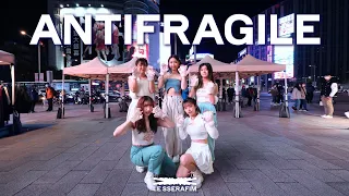 [KPOP IN PUBLIC CHALLENGE | ONE TAKE] LE SSERAFIM(르세라핌) - ‘ANTIFRAGILE’ | Dance cover from Taiwan