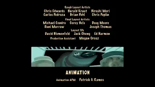 Open Season (PG) End Credits - TV Slides Version (with first half combined)