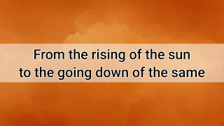 FROM THE RISING OF THE SUN - NaNo