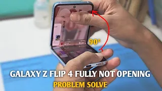 Samsung Galaxy Z Flip 4 Fully Not Opening || Hinge Issue Repair || QASWA TELECOM