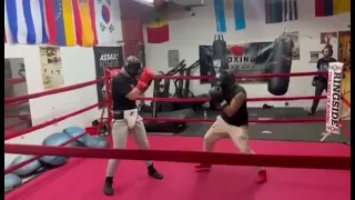 Old sparring footage…