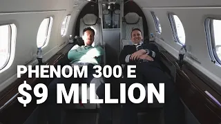 $9,45M Embraer Phenom 300E & First Officer Aviation Talk