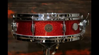 Gretsch 4x14" Progressive Jazz Snare Drum - 1960s Red Sparkle