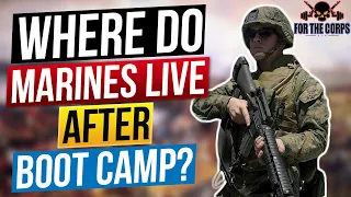 Where Do Marines Live After Boot Camp? | Here is EVERYWHERE You Will Be Going After Basic!