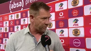 Absa Premiership | Kaizer Chiefs v Maritzburg United | Post-match interview with Eric Tinkler