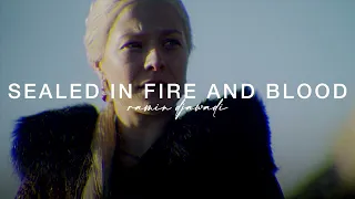 (slowed & reverb) sealed in fire and blood