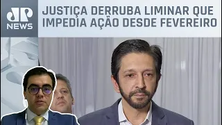 Prefeito Ricardo Nunes atualiza sobre remoção de barracas em São Paulo; Cristiano Vilela analisa