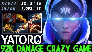 YATORO [Luna] How to Top Pro Carry Farming 1200 GPM Dota 2