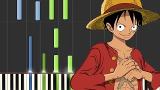 One Piece Soundtrack - Golden and Oden - Piano Tutorial