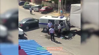 Полицейские попали в ДТП