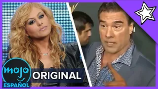 ¡Top 10 ENFRENTAMIENTOS de Famosos Latinos vs La Prensa!