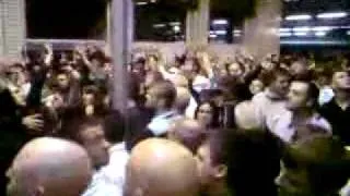 stoke fans being held by GMP scum at manchester victoria station 1