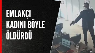 EMLAKÇI KADINI BÖYLE ÖLDÜRDÜ